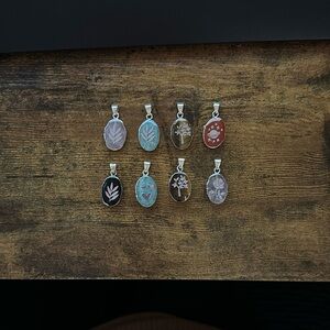 Handcrafted Colorful Pendant Necklaces